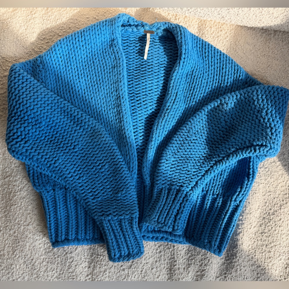 Free People Chunky Knit Bolero Cardigan